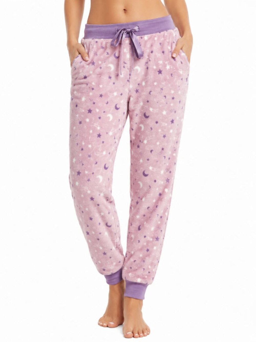 Carsima Pink Carisma Fleece PJ Pants Size Medium